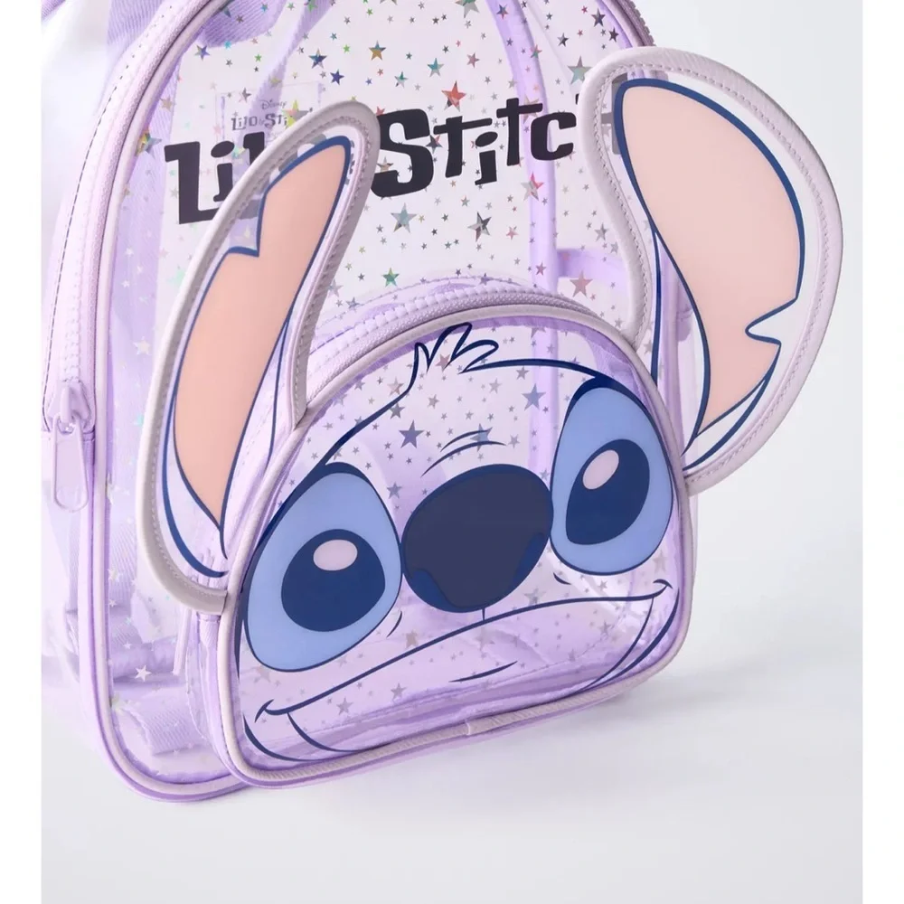 Zara Lilo&Stitch Disney Vinyl Backpack